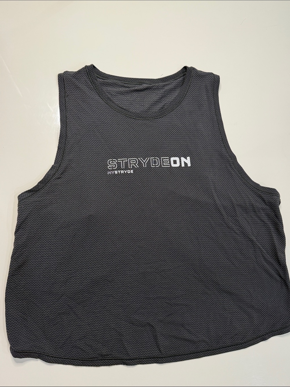 lululemon athletica Charcoal Gray Cross-Back Tank